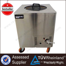 (CE-Zulassung) Edelstahl Eco-Friendly Gas Tandoor Ofen